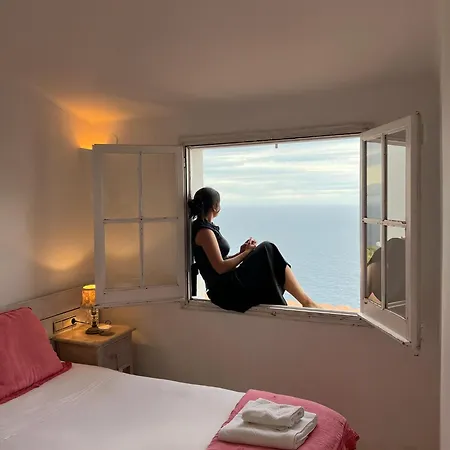Casa Blanca De Con Vistas Al Mar Y Piscina Feriehus *