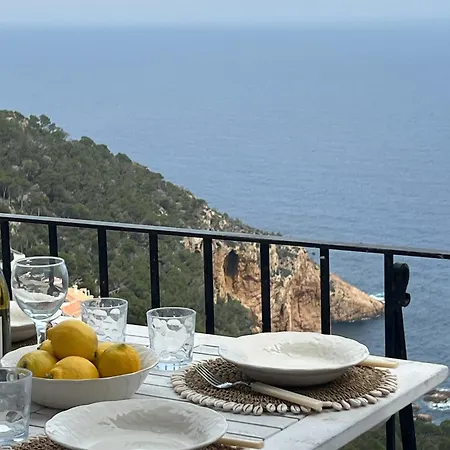 Casa Blanca De Con Vistas Al Mar Y Piscina *