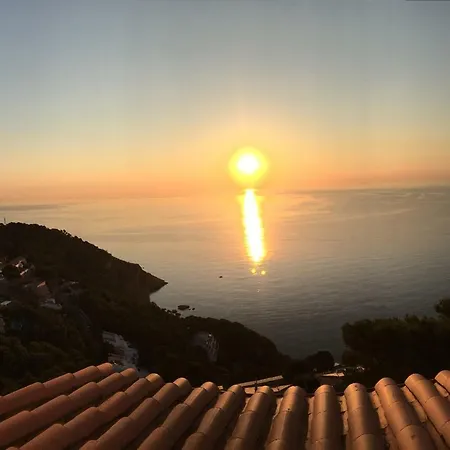 בית נופש Casa Blanca De Con Vistas Al Mar Y Piscina בגור